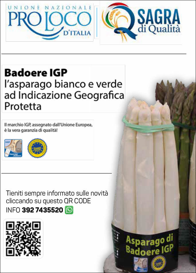 ZERO BRANCO MOSTRA ASPARAGO DI BADOERE IGP