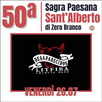 DESAPARECIDOS
LIFTIBA TRIBUTE BAND