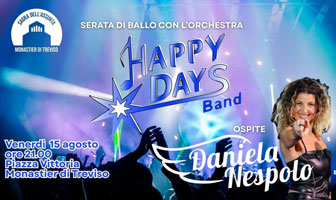HAPPY DAYS E DANIELA NESPOLO - SERATA LISCIO 