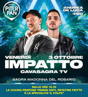 RADIO PITERPAN 
DJ ANDREA DE LUCA & EDO
