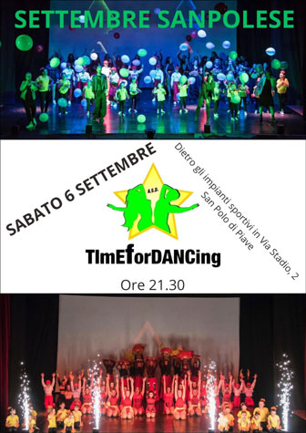 Spettacolo di danza TIME FOR DANCING