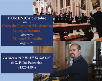 Organista: Manuel Tomadin