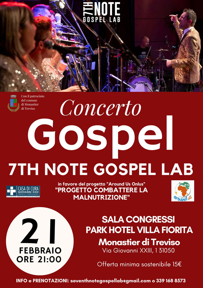 monastier di treviso concerto gospel 7th note gospel lab