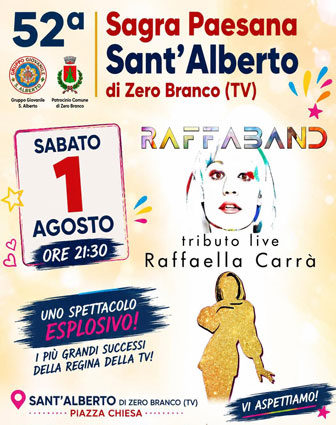 RAFFA BAND - Tribute Band Raffaella Carrà