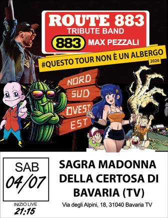 ROUTE 883 - Tribute 883 e Max Pezzali