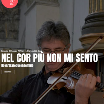 Novart Baroque Ensamble nel cor pi&ugrave; non mi sento concerto a Trevignano