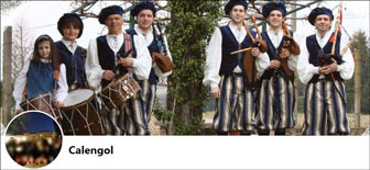 Gruppo di cornamuse Calengol