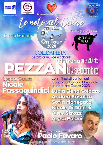 LE NOTE DEL CUORE LA MUSICA SI ANGELA