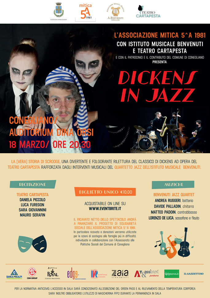 conegliano spettacolo dickens in jazz