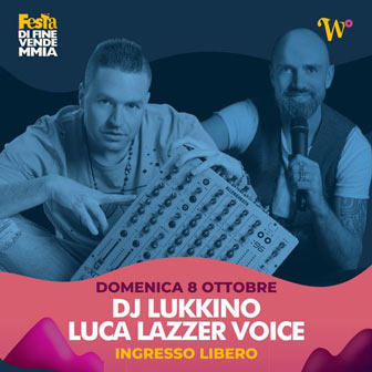 DJ Set Lukkino DJ Voice Luca Lazzer