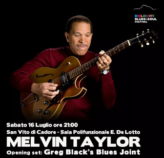 2022 dolomiti blues and soul festival MELVIN TAYLOR