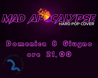 MAD APOCALYPSE Live Hard Pop Cover