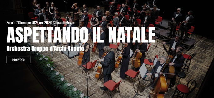 gruppo d'archi veneto aspettando il natale 2024 trevignano 