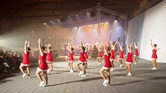 possagno concerto di natale majorettes