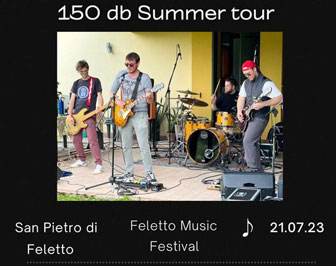150 Db rock cover band