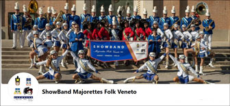 SHOW BAND MAJORETTES FOLK VENETOes