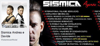 Serata hot summer hits SISMICA BAND