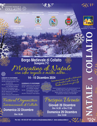 2024 NATALE A COLLALTO MERCATINI DI NATALE