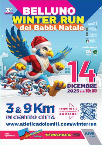 CORSA DEI BABBI NATALE
3ª BELLUNO WINTER RUN