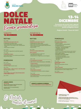 MOGLIANO VENETO (TV)
DOLCE NATALE
EVENTO PRENATALIZIO