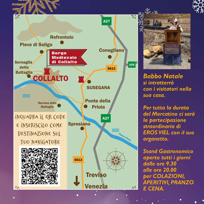 NATALE A COLLALTO MERCATINI DI NATALE STAND GASTRONOMICO