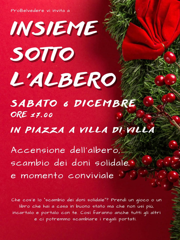accensione albero di natale a cordignano