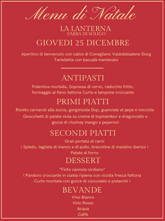 Natale a Farra di Soligo la Lanterna