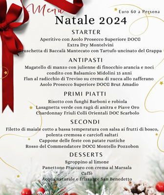 Natale a Giavera del montello RISTORANTE BOOMERANG