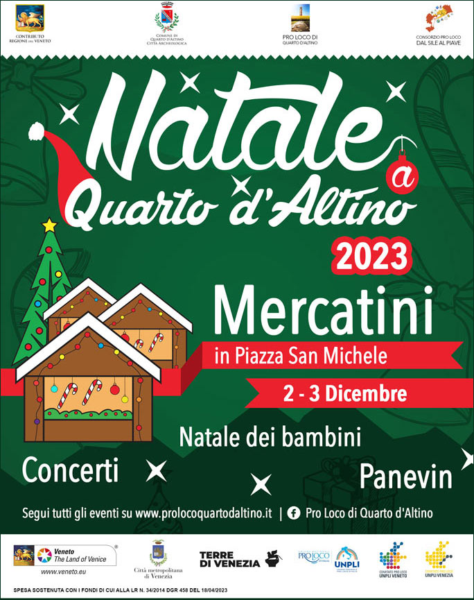 2023 quarto d'altino mercatini di natale