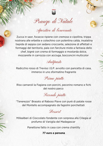 Natale a Spresiano Ristorante da Domenico