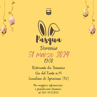 Pasqua a Spresiano Ristorante da Domenico