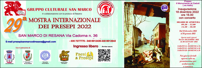Mostra Internazionale dei presepi 2019
