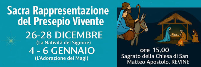 PRESEPIO VIVENTE DI REVINE