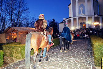 Presepe vivente sul Montello