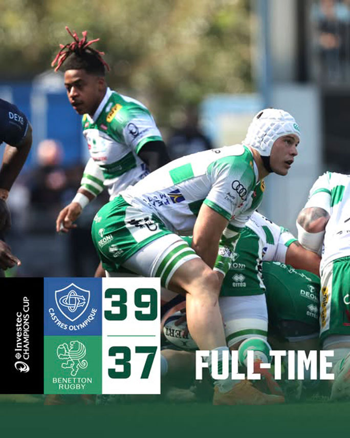 Benetton Rugby Invested Champions Cup 