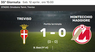 2025 calcio campionato serie d partita treviso montecchio maggiore