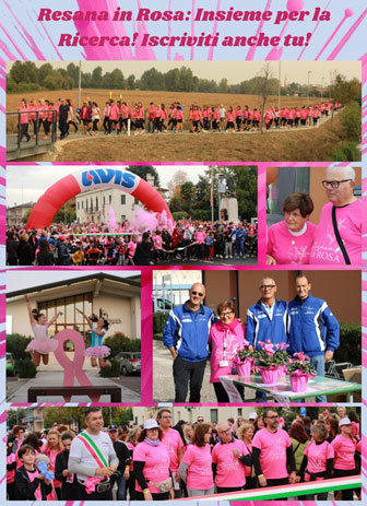 RESANA IN ROSA evento di beneficenza