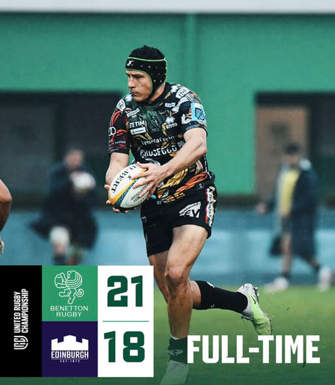 2025 rugby united championship match benetton treviso edinburgh