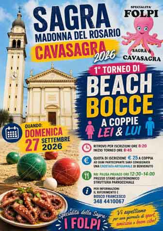 beach bocce a cavasagra di vedelago