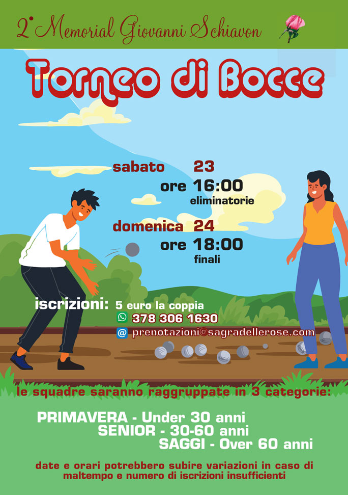 TREVISO MONIGO TORNEO DI BOCCE 2025