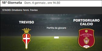 2026 Treviso Calcio campionato serie d calendario