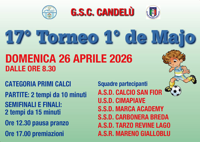 maserada sul piave candelù torneo di calcio categoria primi calci