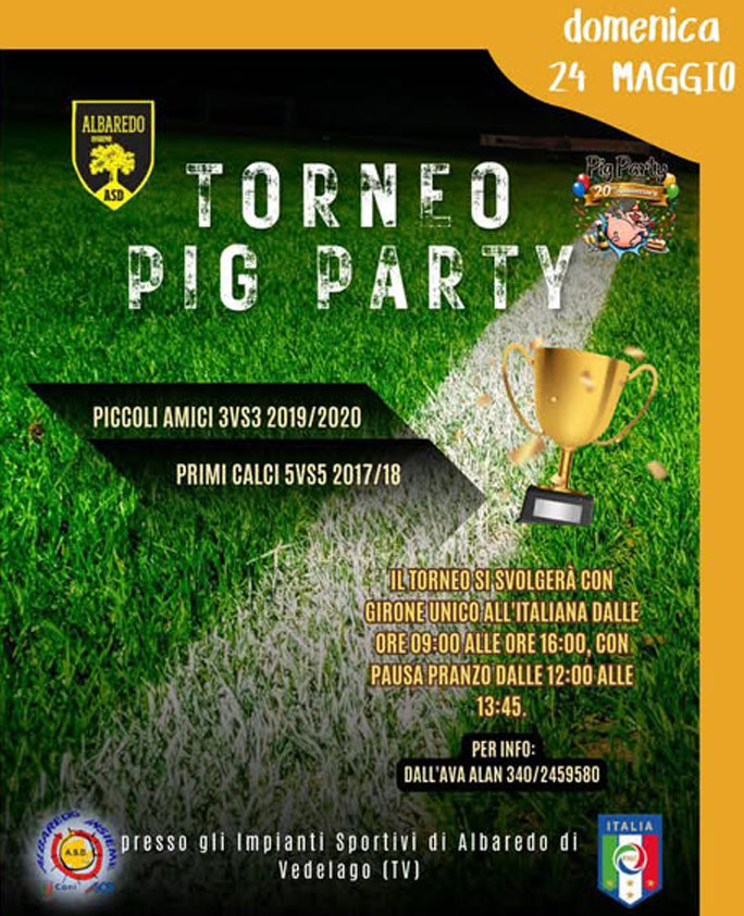 calcio rorneo di primi calci a albaredo di vedelago