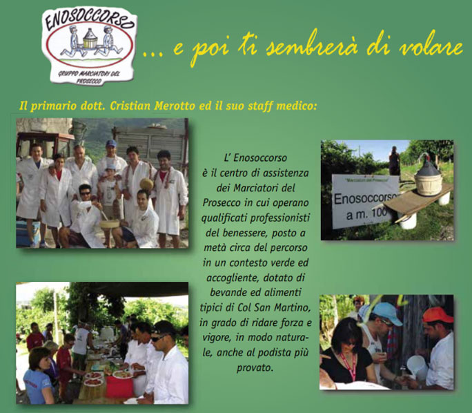 FARRA DI SOLIGO COL SAN MARTINO CORSA DEL PROSECCO ENOSOCCORSO