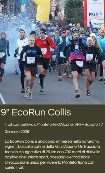 2026 corsa podistica eco run collis a monteforte  d'alpone verona