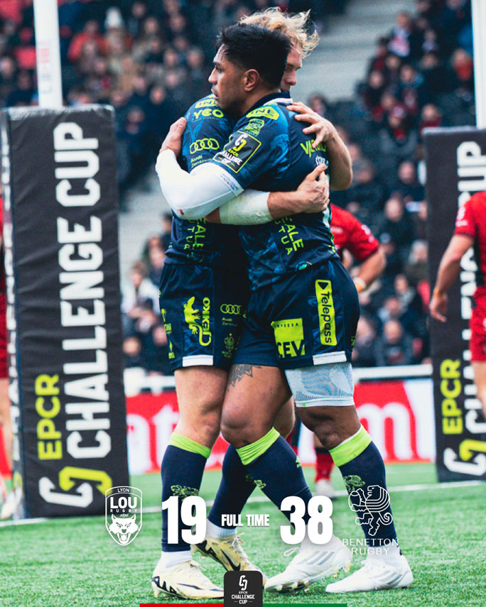 2026 Rugby Challenge Cup match Lyin Treviso