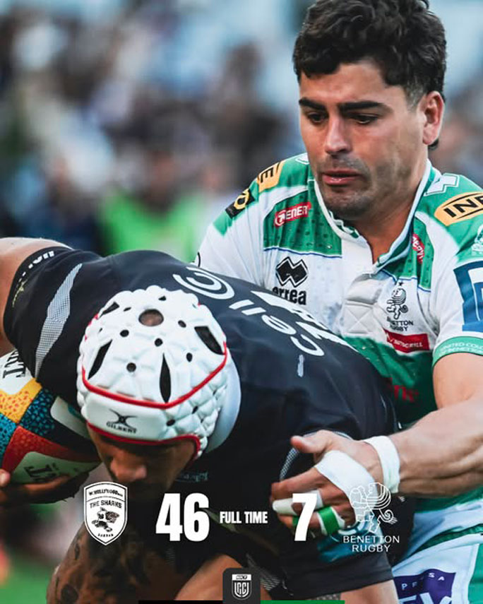 BTHE SHARKS - BNETTON RUGBY TREVISO