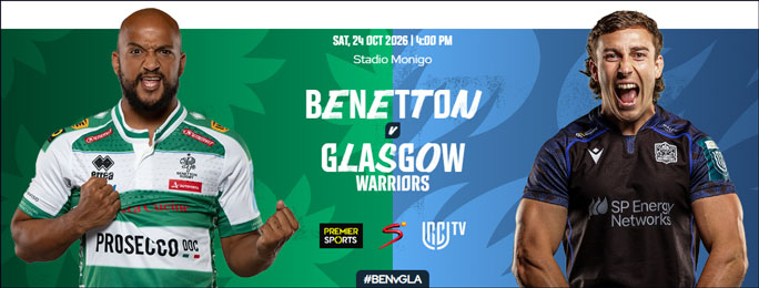 2026 rugby united championship match treviso benetton glasgow