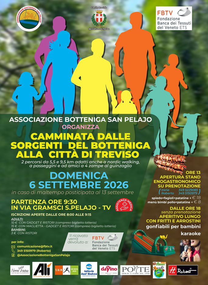 TREVISO CAMMINATA SULLE RIVE DEL BOTTENIGA