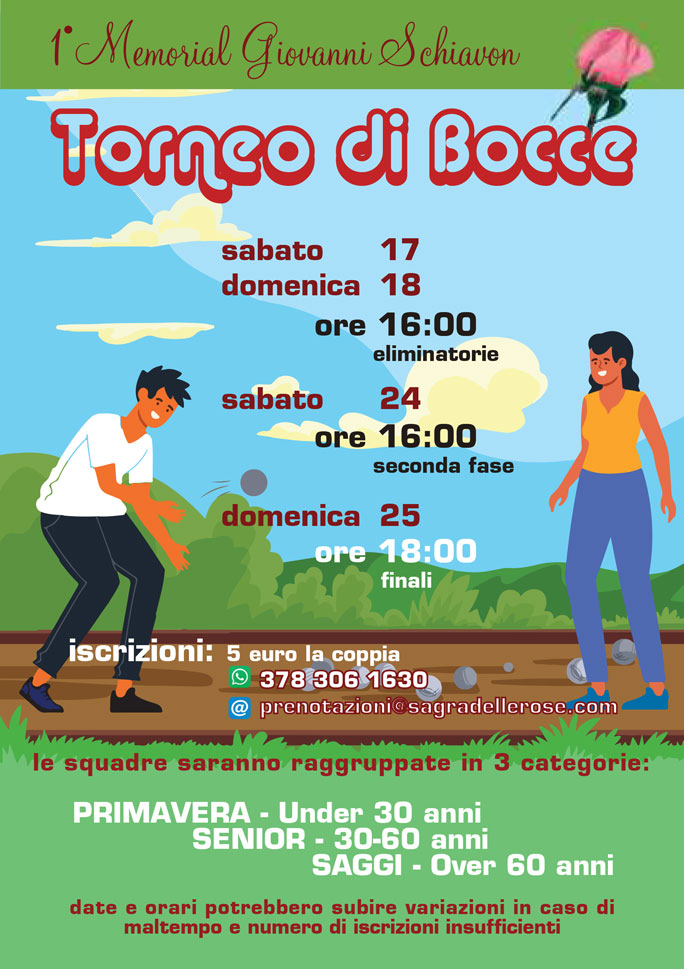 TREVISO MONIGO TORNEO DI BOCCE 2025